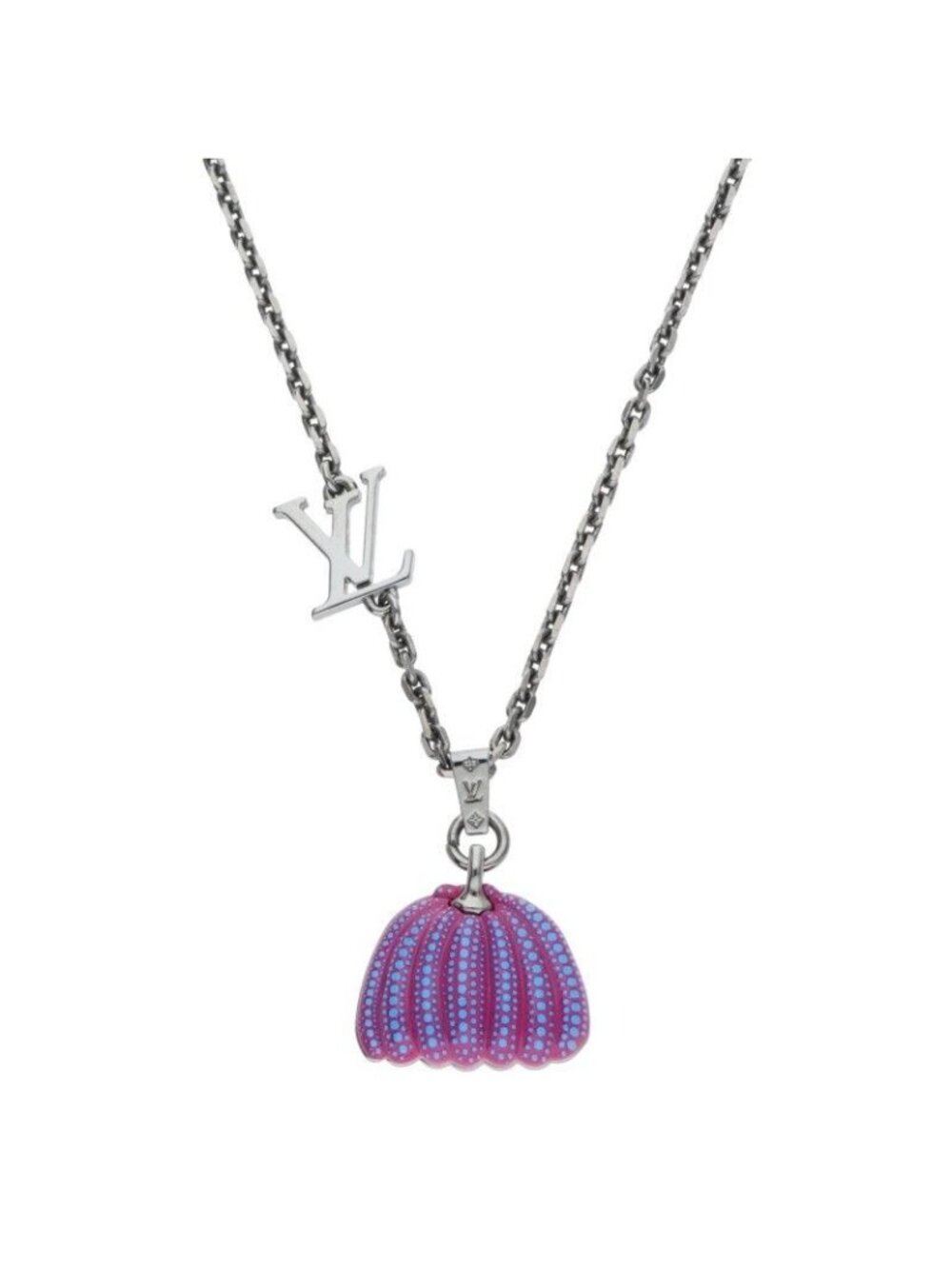 Louis Vuitton Yayoi Kusama Pendant Pumpkin Infinity Dot Necklace
